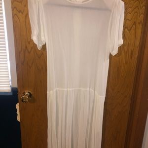 Vintage compagnie internationale express white dress